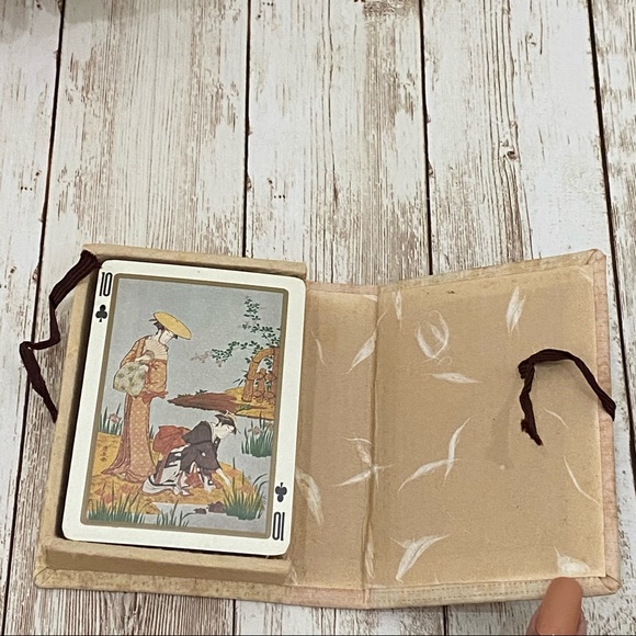 Vintage Japanese Ukiyo-E Playing Cards New Sealed - Picture 7 of 11